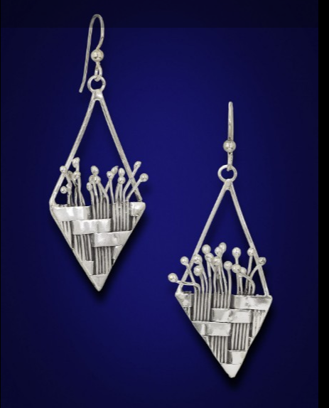 FLOWER POT EARRING